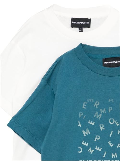 Set bambino Emporio Armani t-shirt multicolor EMPORIO ARMANI KIDS | EB001319AF14503MB005